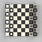Modelo 3d de Educativo piezas de ajedrez para impresoras 3d
