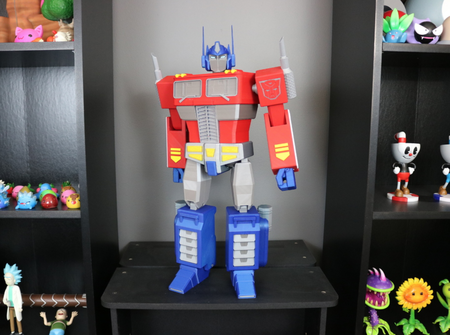 Gran Optimus Prime! - Multi-Modelo De Material