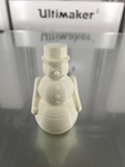  Snowman ornament and figurine  3d model for 3d printers
