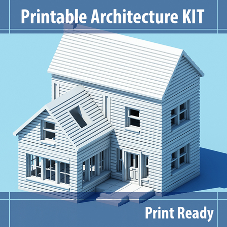 Imprimible Arquitectura Kit De La Serie 1