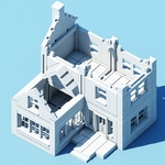 Modelo 3d de Imprimible arquitectura kit de la serie 1 para impresoras 3d