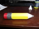 Modelo 3d de El lápiz de la caja de lápiz para impresoras 3d