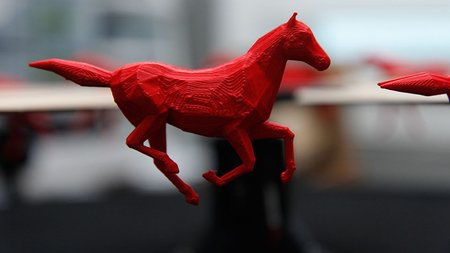3D Zoetrope: Galope del caballo