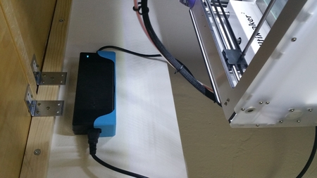  A better um2 power supply holder  3d model for 3d printers