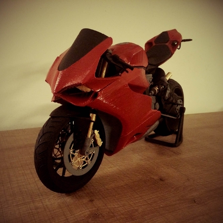  Single sided paddock stand for ducati 1199 complex model  3d model for 3d printers