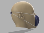  Face mask head support  3d model for 3d printers