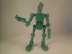 Modelo 3d de Modular cybot posable de juguete para impresoras 3d
