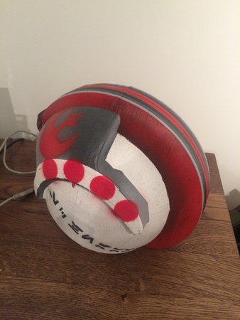 Rebel x-wing pilot helmet