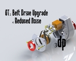  Gt2 belt drive upgrade - mkii 5 watt 3d printable wind turbine  3d model for 3d printers