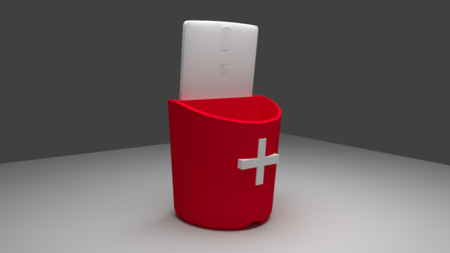  Pencil holder & one plus one dock  3d model for 3d printers