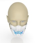 Modelo 3d de Alan walker coronavirus máscara de protección (covid-19) mod 2 #3dvscovid19 para impresoras 3d