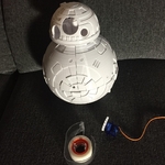  Bb-8 : motorized and remote controlled  3d model for 3d printers