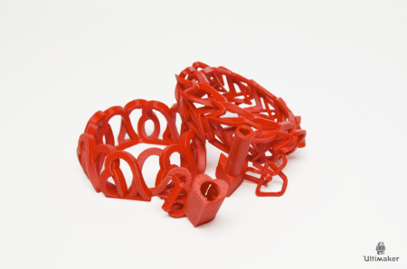  Love bracelets  3d model for 3d printers