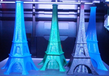 Torre Eiffel floreros