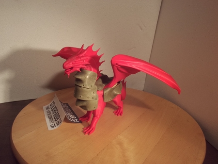  Armored red dragon  3d model for 3d printers