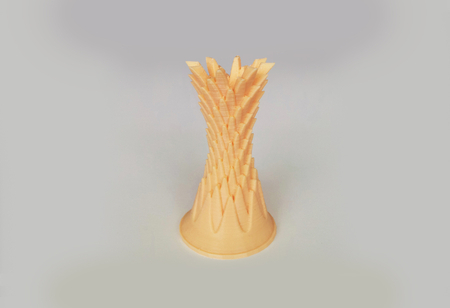  Leaf vase 10  3d model for 3d printers