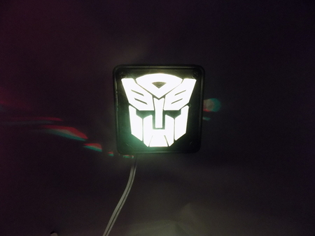 Autobot Transformadores LED lámpara de noche/de la Lámpara