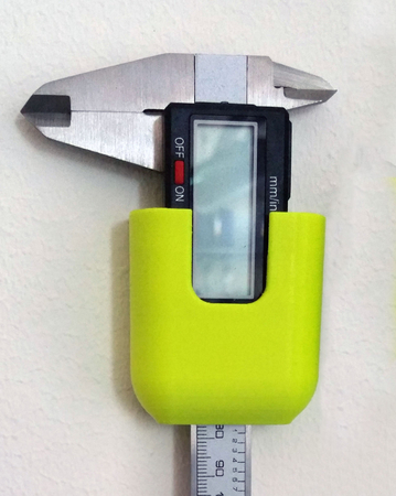 Digital caliper holder