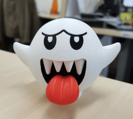  Boo from mario games - multi color  3d model for 3d printers