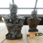  Another batman bust (hd) arkham  3d model for 3d printers