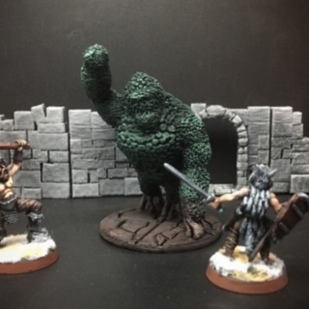 Topiary Golem (28mm / Heroic scale)
