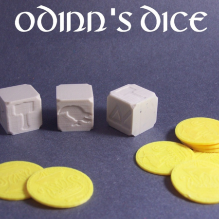  Odinn's dice  3d model for 3d printers