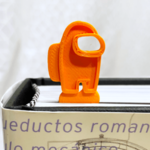 Modelo 3d de Entre nosotros marcador / marca pÁginas para impresoras 3d