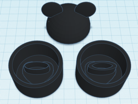  Disney themed ring box  3d model for 3d printers