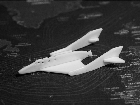 SpaceShipTwo Kit De Tarjeta De