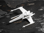 Modelo 3d de X-wing kit de tarjeta redux para impresoras 3d