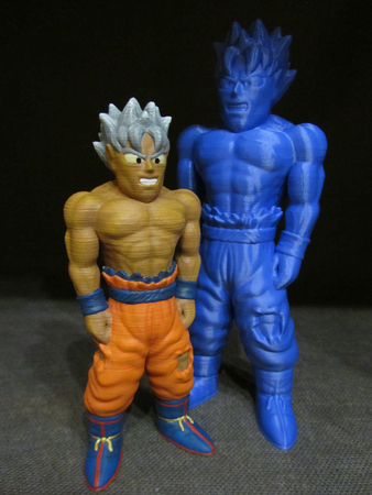 Goku (Fácil de impresión sin soporte)