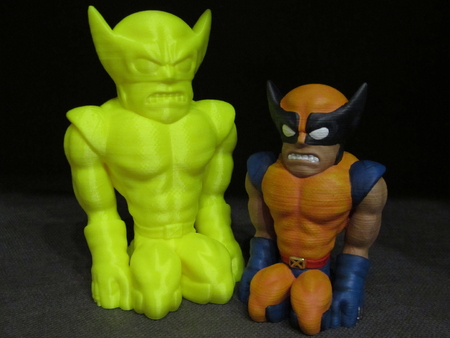 Wolverine (Fácil de impresión sin soporte)
