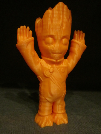 Bebé Groot Mono (Fácil de impresión sin soporte)
