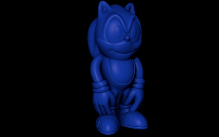 Sonic the Hedgehog (Easy print no support)