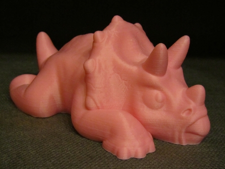 Triceratops (Fácil de impresión sin soporte)