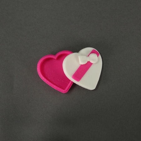  Candy heart box  3d model for 3d printers