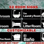  52 room signs like 