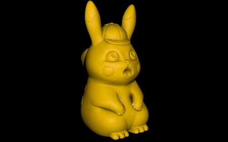 Pikachu (Fácil de impresión sin soporte)