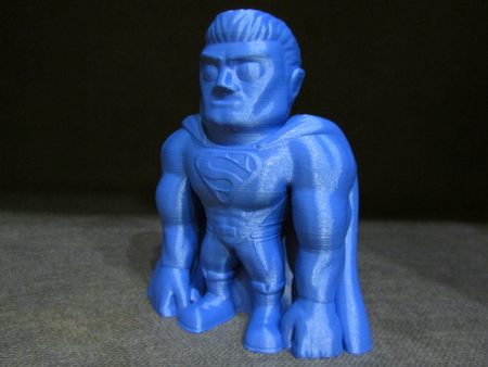  Superman (easy print no support)   3d model for 3d printers