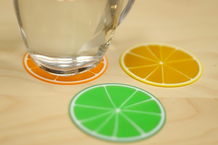  Citrus coasters  3d model for 3d printers