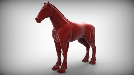 Modelo 3d de Grim dark horse para impresoras 3d