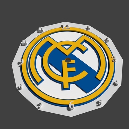 Real Madrid FC escudo de reloj