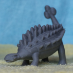 Modelo 3d de Ankylosaurus para impresoras 3d
