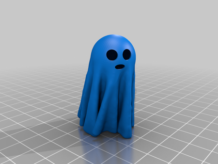 Modelo 3d de Un fantasma para impresoras 3d