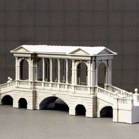 Modelo 3d de Un puente de palladio para impresoras 3d
