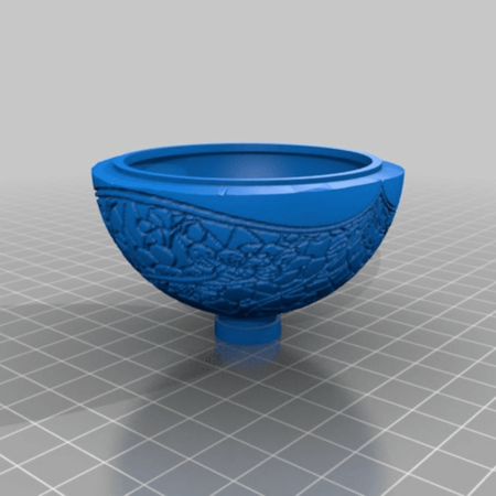 Modelo 3d de Decorado bowl para impresoras 3d