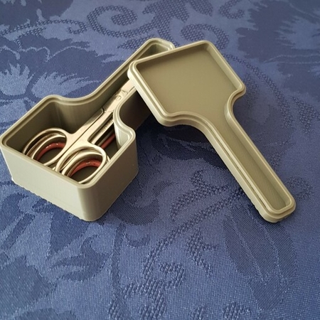 Box for small scissors