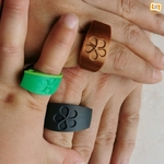 Modelo 3d de Mario anillo (+ seta anillo + pirata anillo + anillo flor) para impresoras 3d