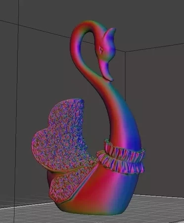 Stronghero3D A pair of Swans