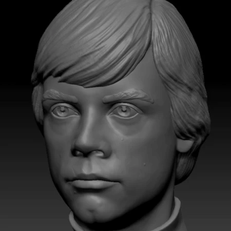 Luke Skywalker busto (versión antigua)